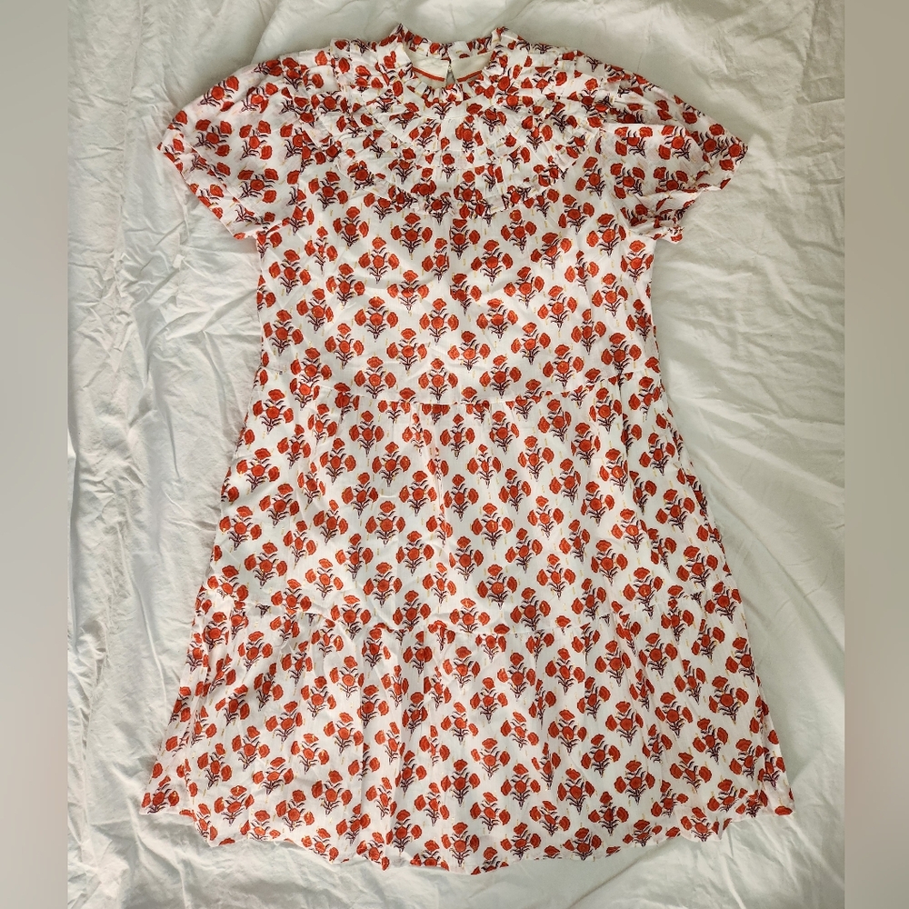 Boden flutter sleeve dress NWT